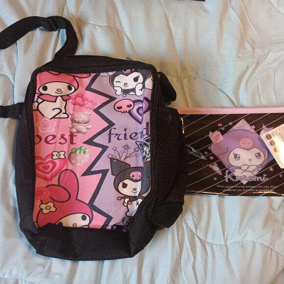 Kuromi My Melody Bag Clear Pouch Hello Kitty - Picture 1 of 1